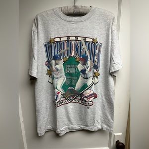 VINTAGE 1992 world series single stitch